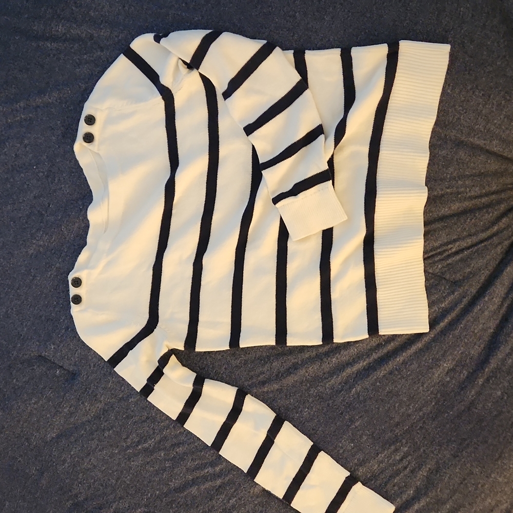 Loft striped sweater